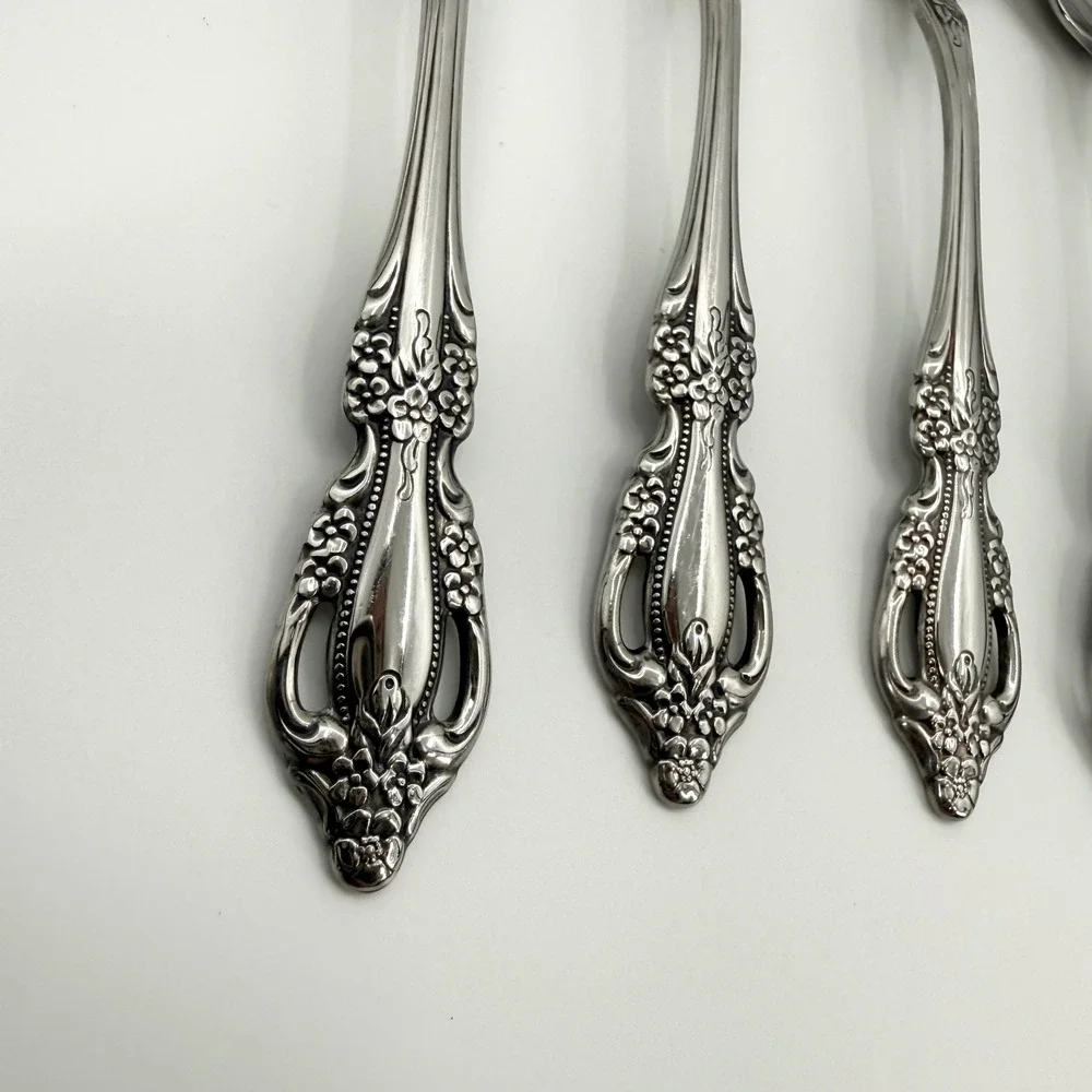 Oneida Distinction Deluxe Raphael Stainless Steel Set 8 Tablespoons 7